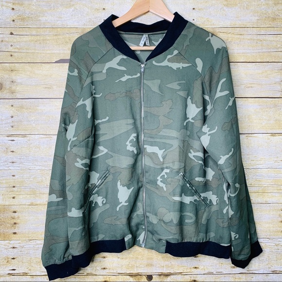 Live 4 Truth Jackets & Blazers - Live for Truth Jacket Camo Green Sheer ZIP up 2X